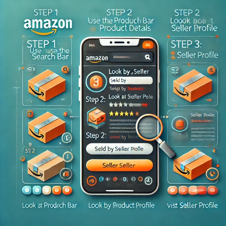 How to Search for a Seller on Amazon